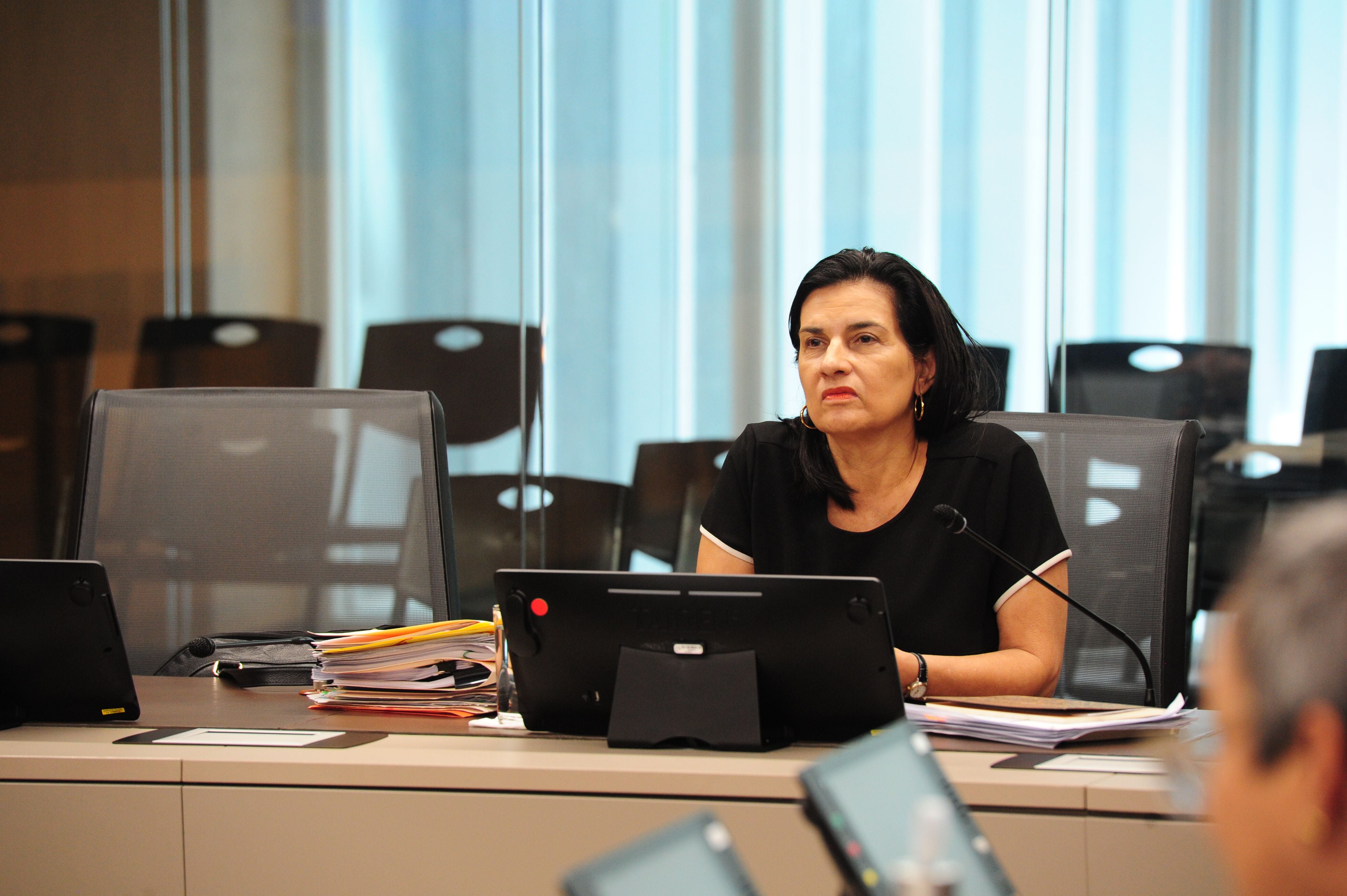 Marta Esquivel, presidenta ejecutiva de la CCSS, asumió ese puesto en setiembre de 2022. 
