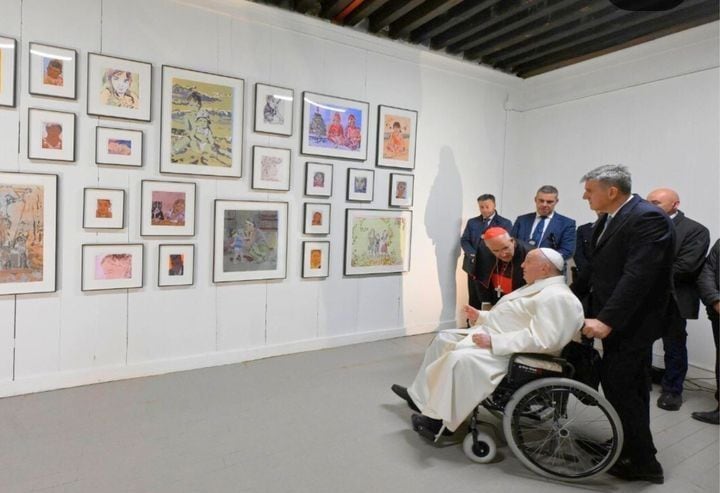 La exposición del Vaticano en la Bienal de Venecia es una muestra que ocho artistas realizaron inspirados en la historia de las reclusas de la cárcel de Giudecca.  