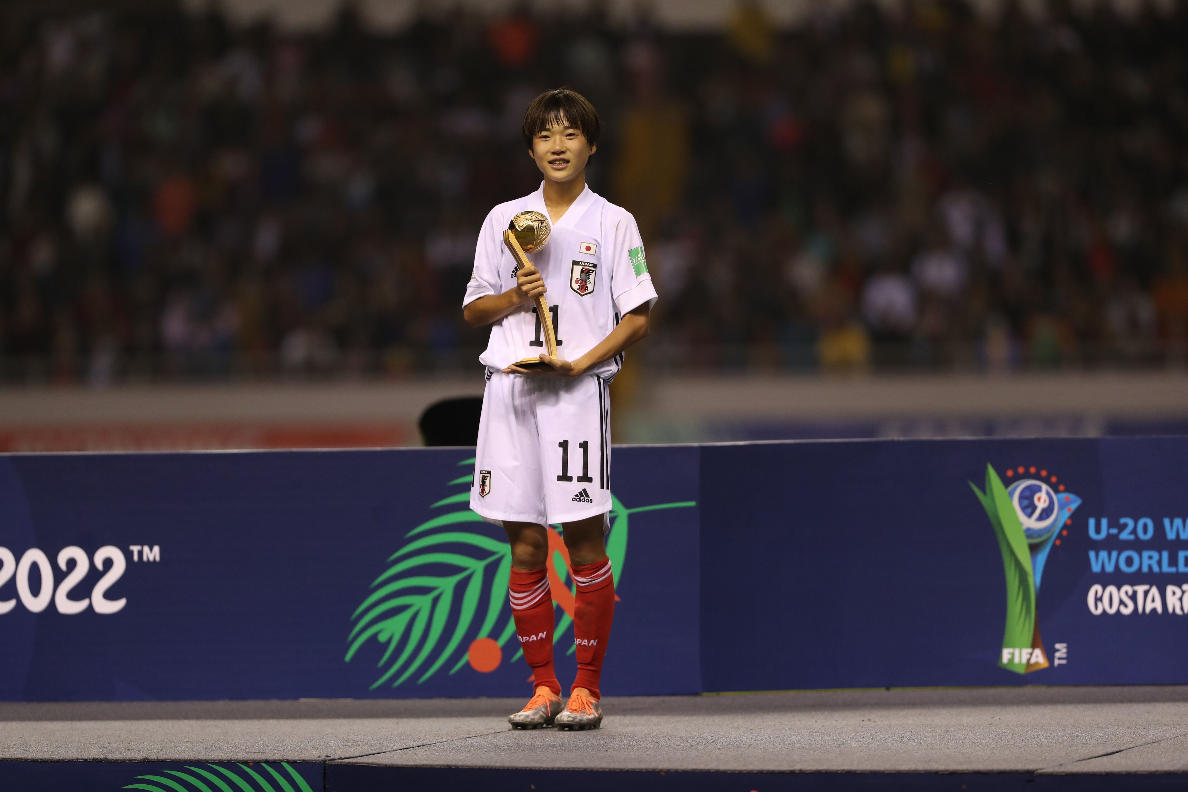 Maika Hamano fue galardonada por la FIFA como la mejor jugadora del Mundial Femenino Sub-20. También obtuvo la bota de plata, como segunda mejor anotadora del certamen.
