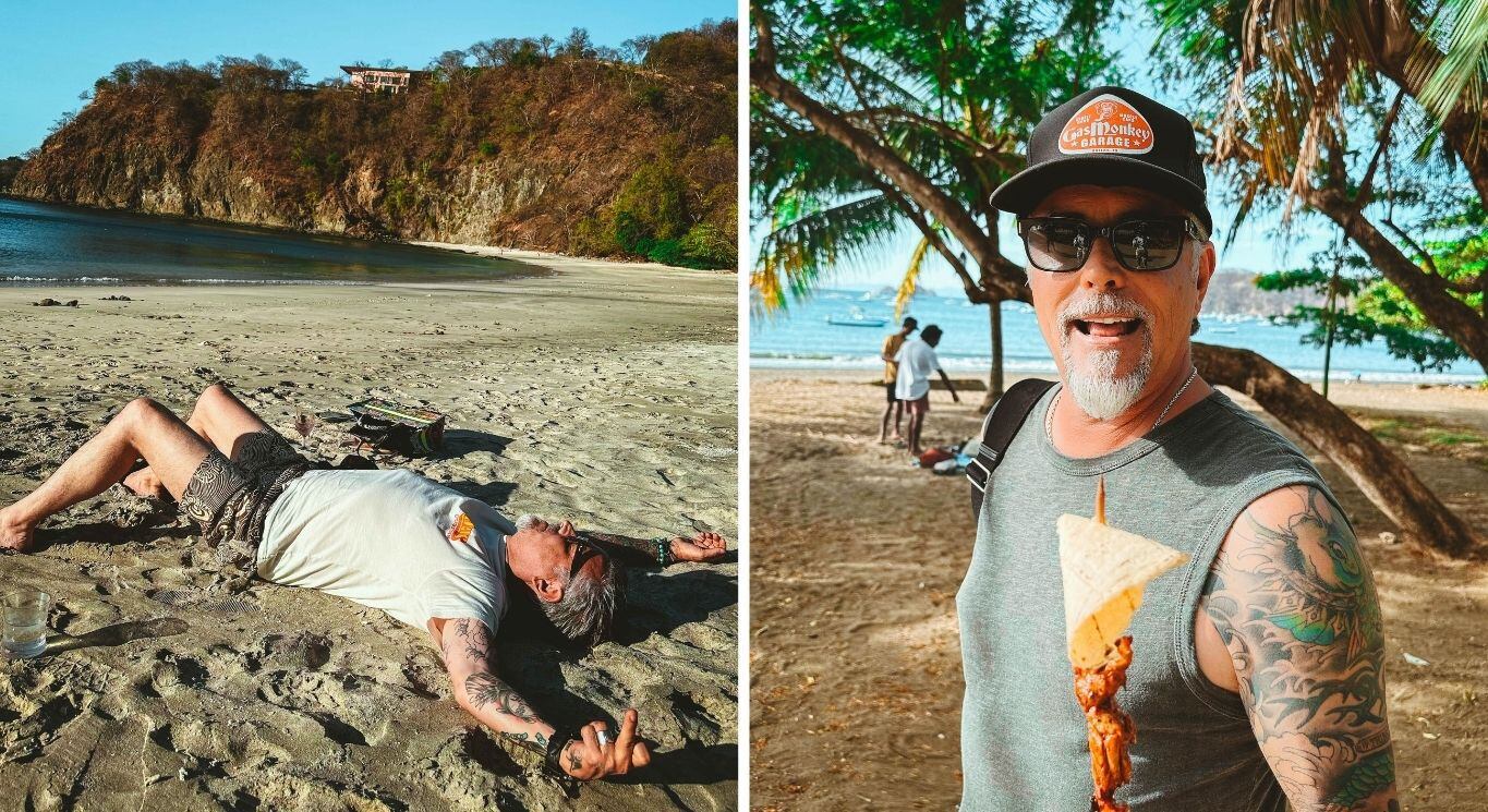 El actor y mecánico, Richard Rawlings, disfrutó al máximo sus vacaciones en Costa Rica, según compartió en redes sociales.