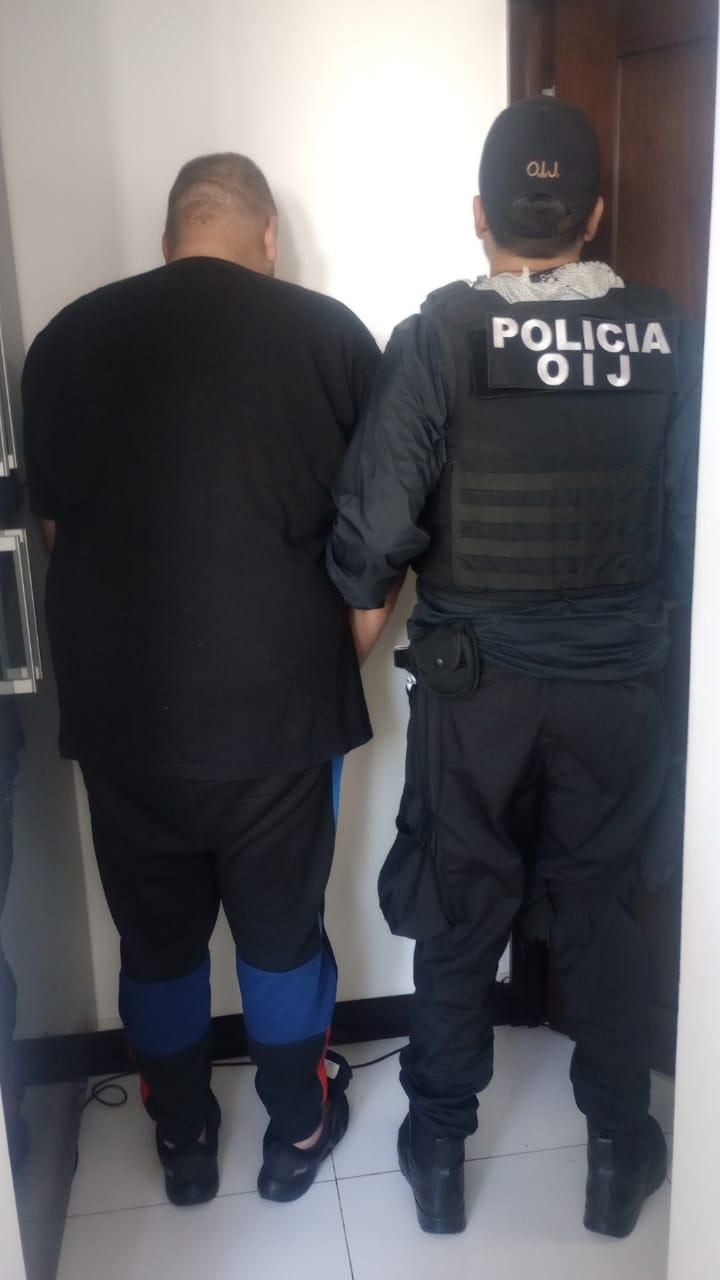 Fernando Gómez fue uno de los 36 detenidos el 25 de junio. Foto: OIJ.