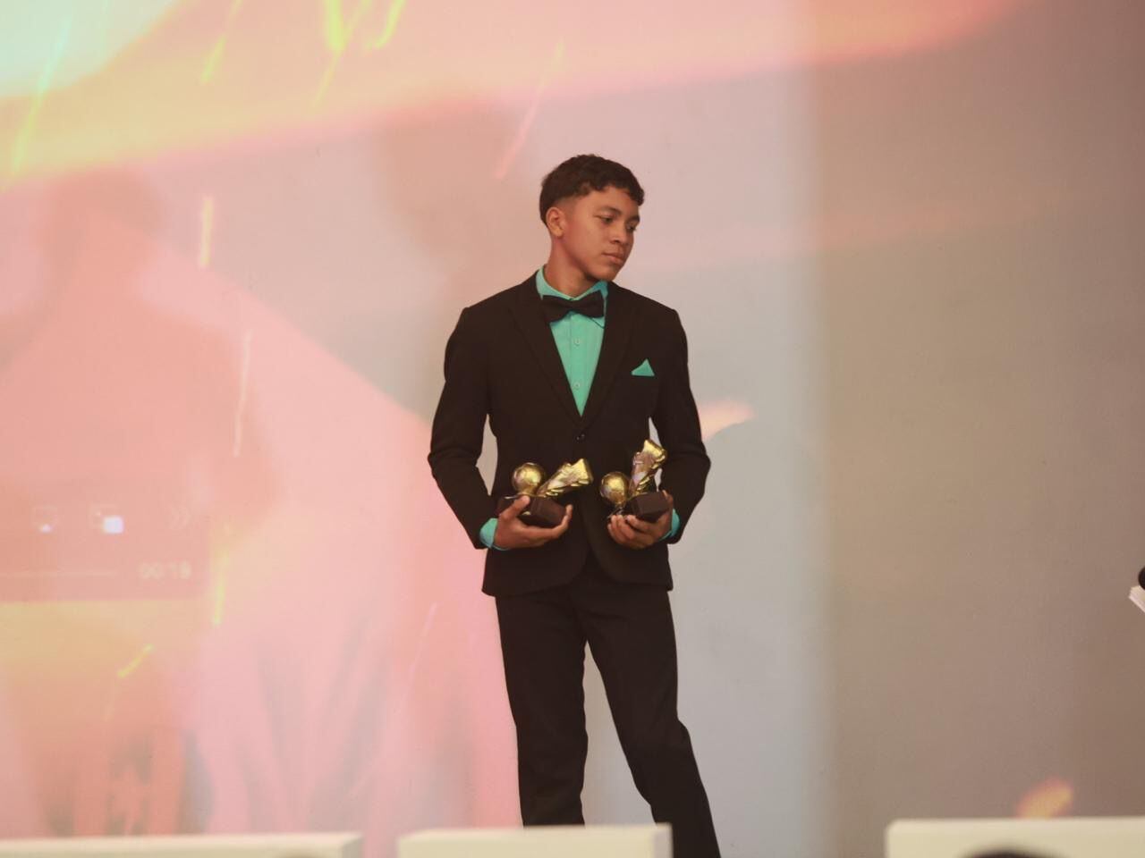 David Molina, de Liga Deportiva Alajuelense, fue el goleador del Apertura 2023 y del Clausura 2024. También el mejor jugador del último torneo, todo en categoría U-12.