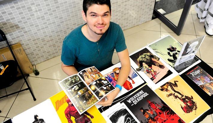 Dan Mora, ilustrador tico que trabaja en DC Comics, es candidato a tres premios Eisner