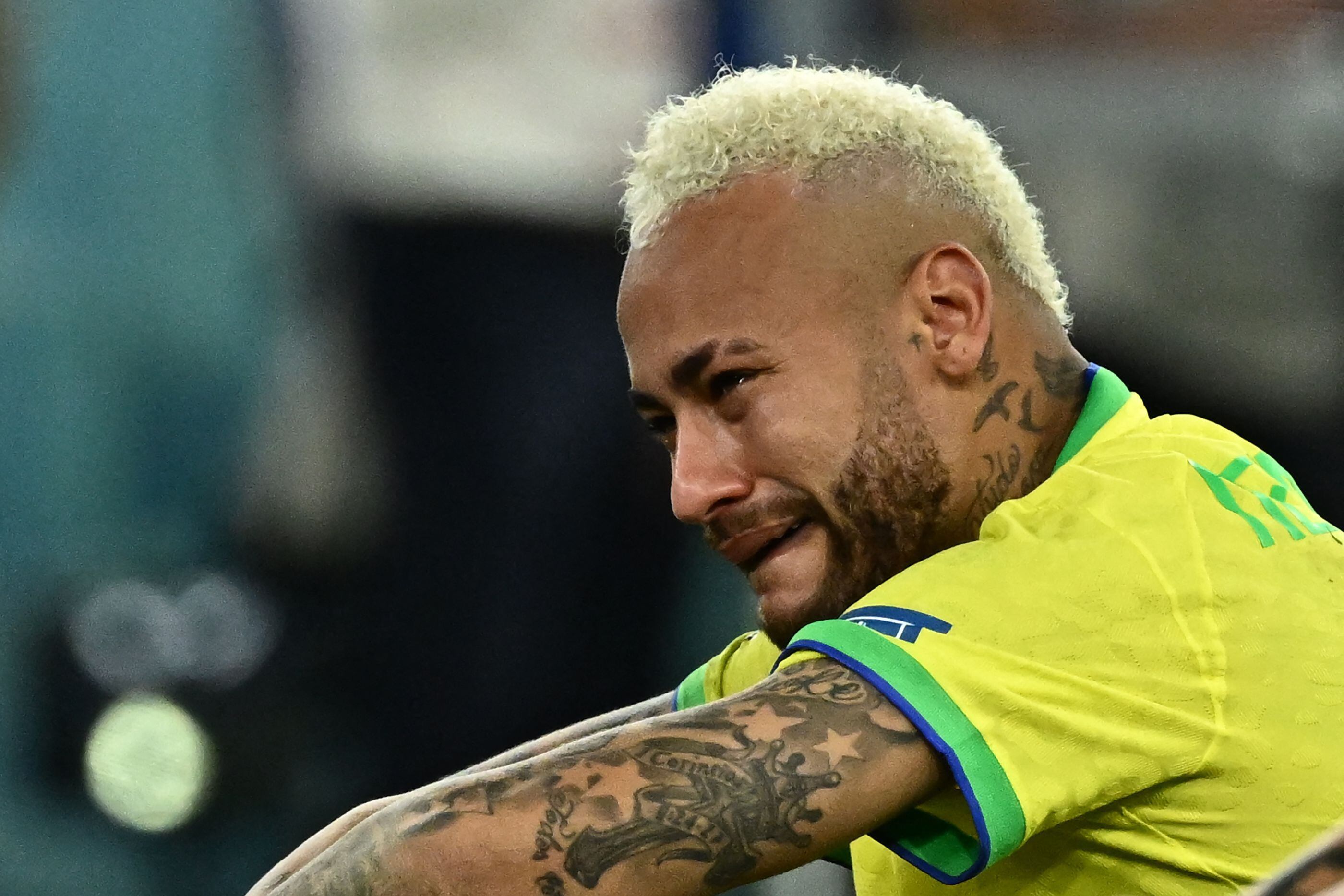 Neymar volvió a llorar otra eliminación de Brasil. Croacia fue mejor desde el punto de penal y despachó a los brasileños del Mundial.