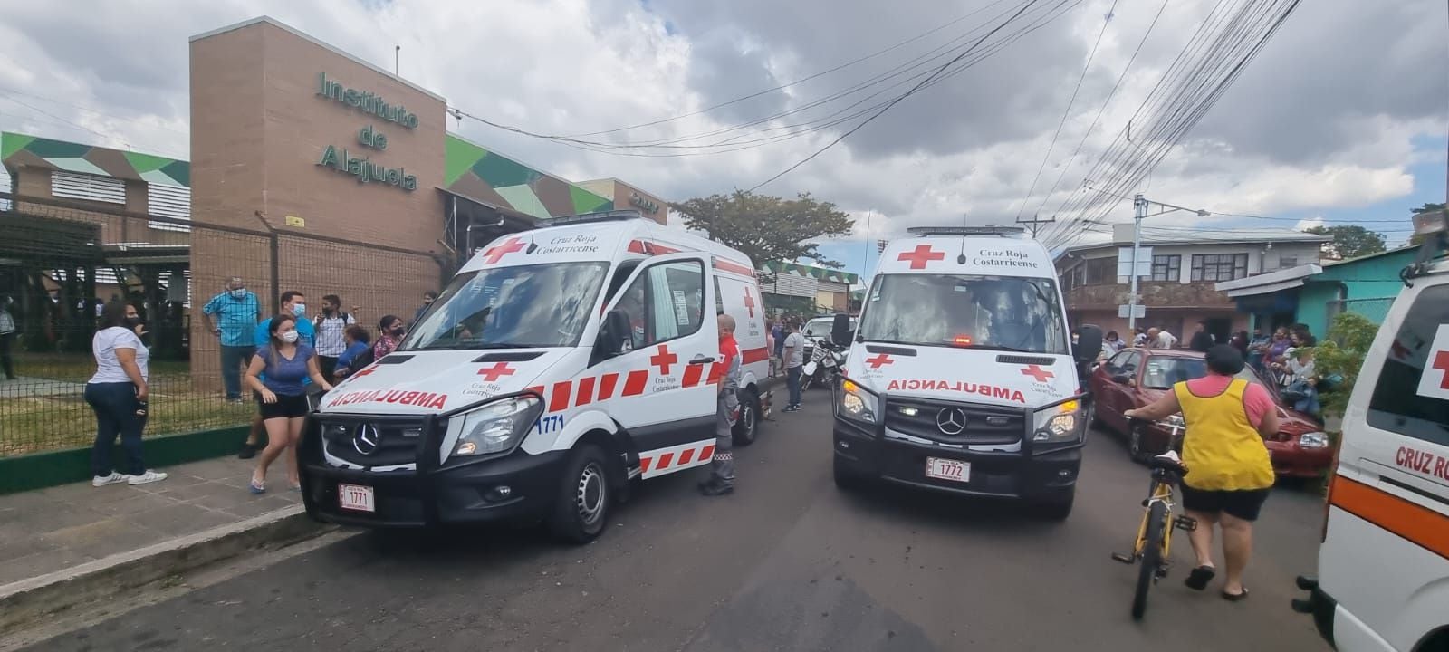 Cruz Roja Costarricense en Alajuela - Si nos encontramos en lugar