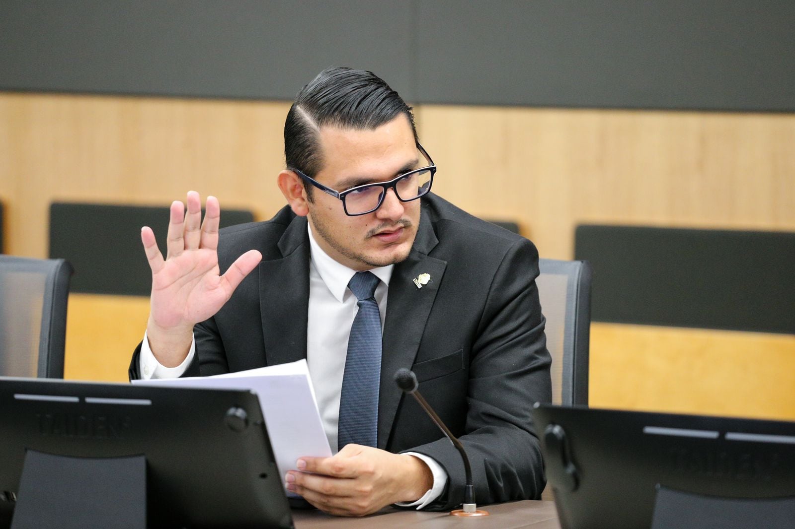 El diputado del Partido Nueva República, David Segura, se retractó de su publicación sobre restablecer la pena de muerte. Foto: Cortesía.
