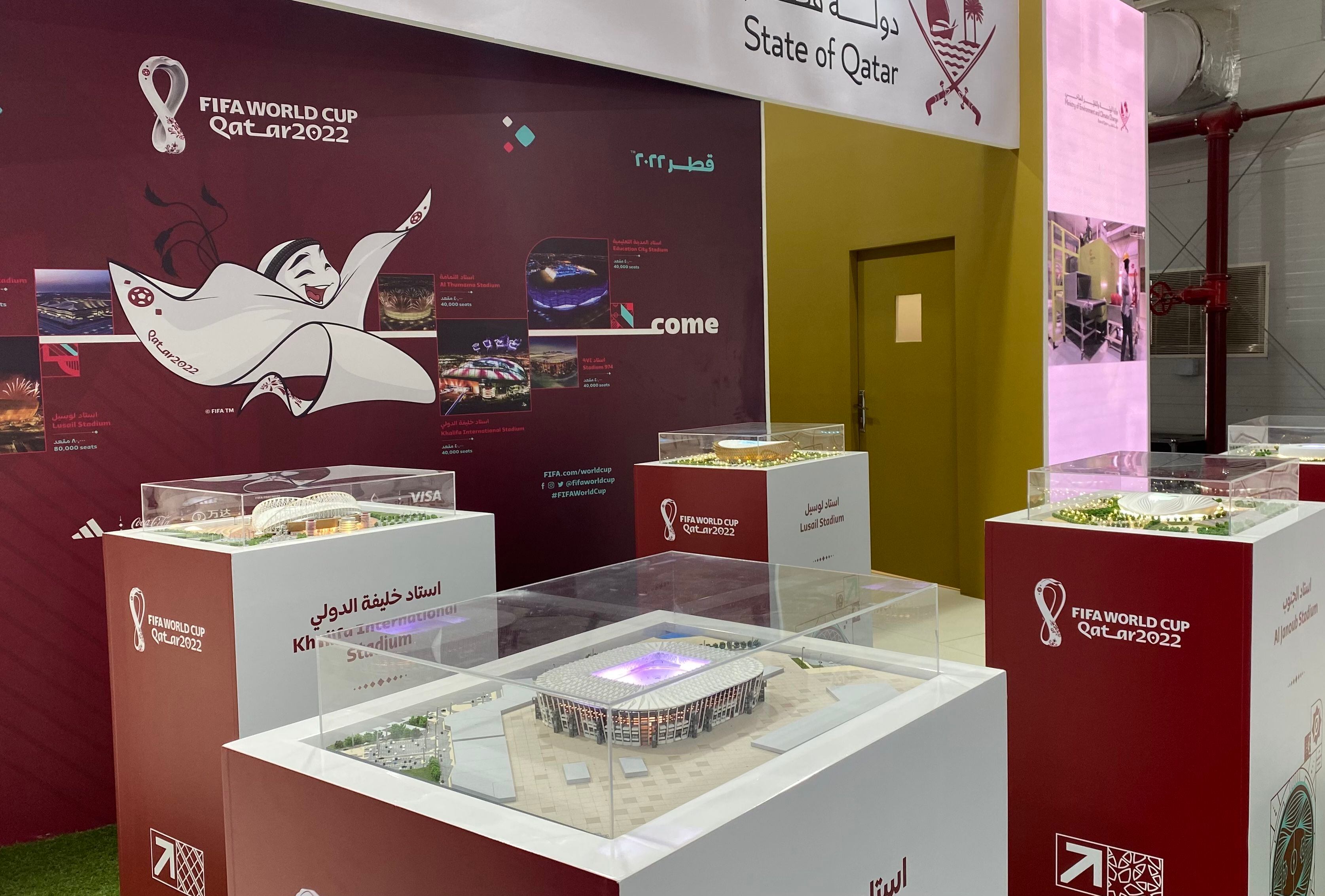 Qatar publicita Mundial en cumbre climática pese a señalamientos ambientales y humanitarios