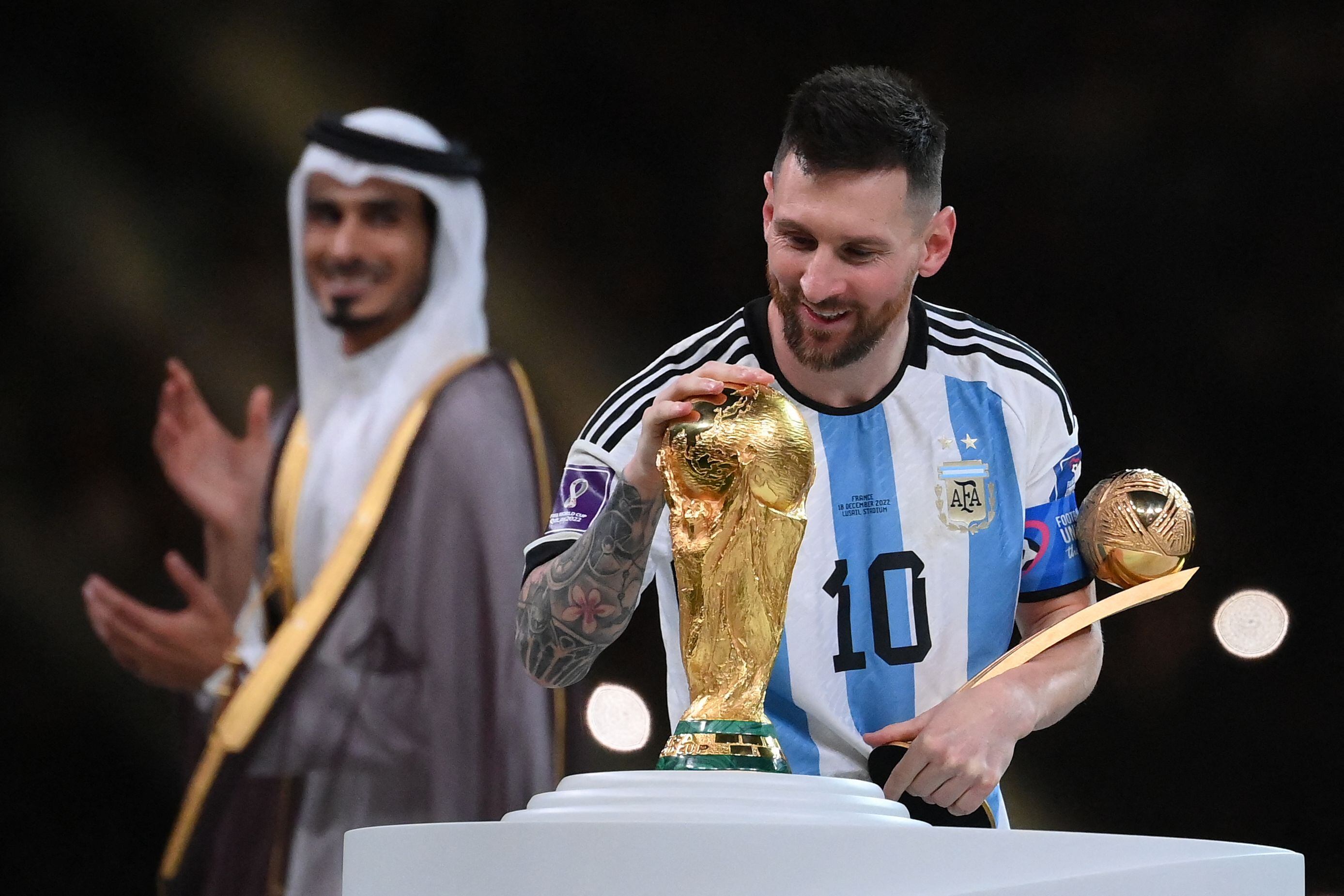 Argetina, de la mano de Lionel Messi, logró el campeonato mundial en Qatar 2022.