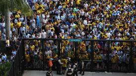 Aficionados se colaron a la final de la Copa América hasta por los ductos de aire
