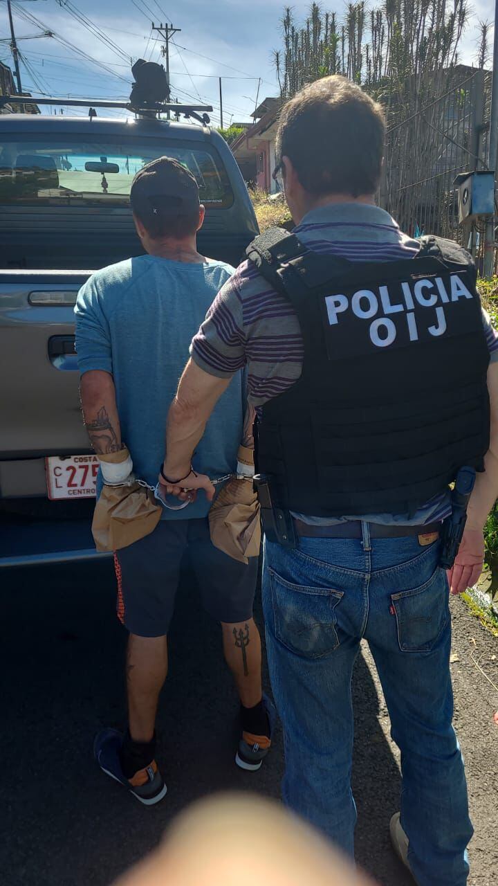 Un hombre de apellidos Acuña Sandoval, de 41 años, fue detenido dos días después del hallazgo del cuerpo de Yuliana Ureña. Foto: Archivo.