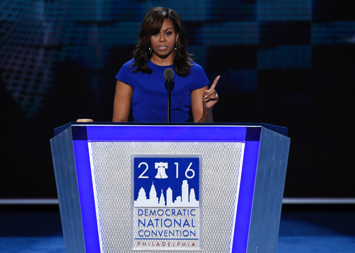 Así conmovió Michelle Obama en la Convención Demócrata La Nación