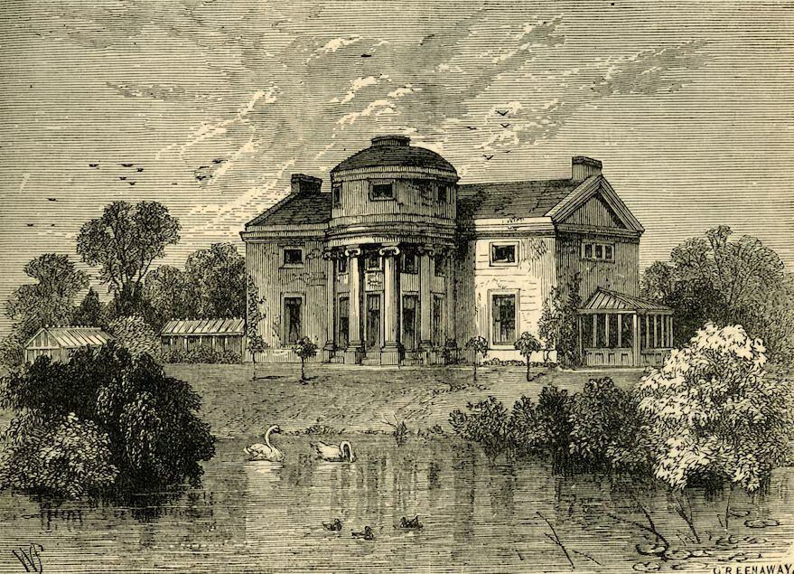 The Holme se construyó en 1818 y se diseñó como residencia privada para la familia Burton. Fotografía: Hulton archive