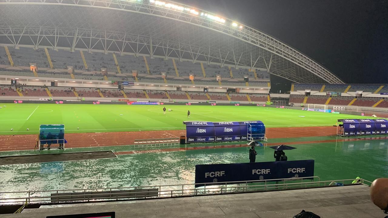 La lluvia acompañará a la Selección de Costa Rica en su debut en la eliminatoria rumbo al Mundial 2026.