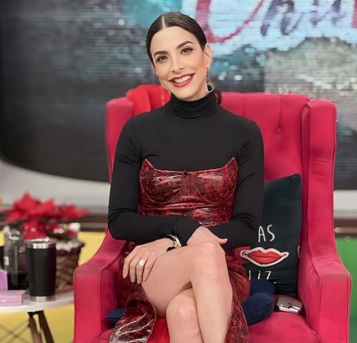 Verónica Toussain era presentadora del programa '¡Qué Chulada!'.