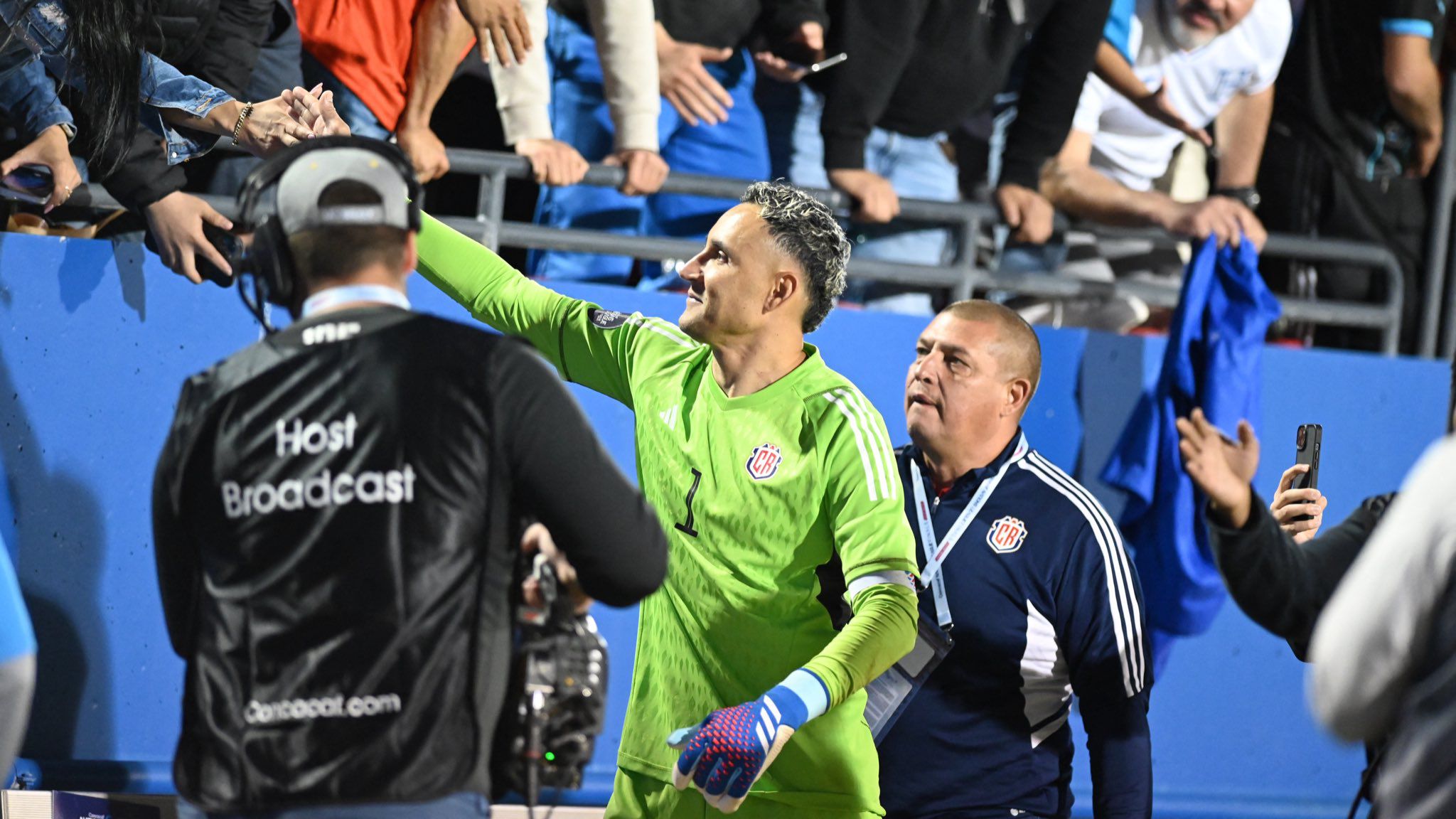 Keylor Navas festejó la clasificación de la Selección de Costa Rica a la Copa América, un torneo que implicará encontrar su sustituto en el arco patrio.