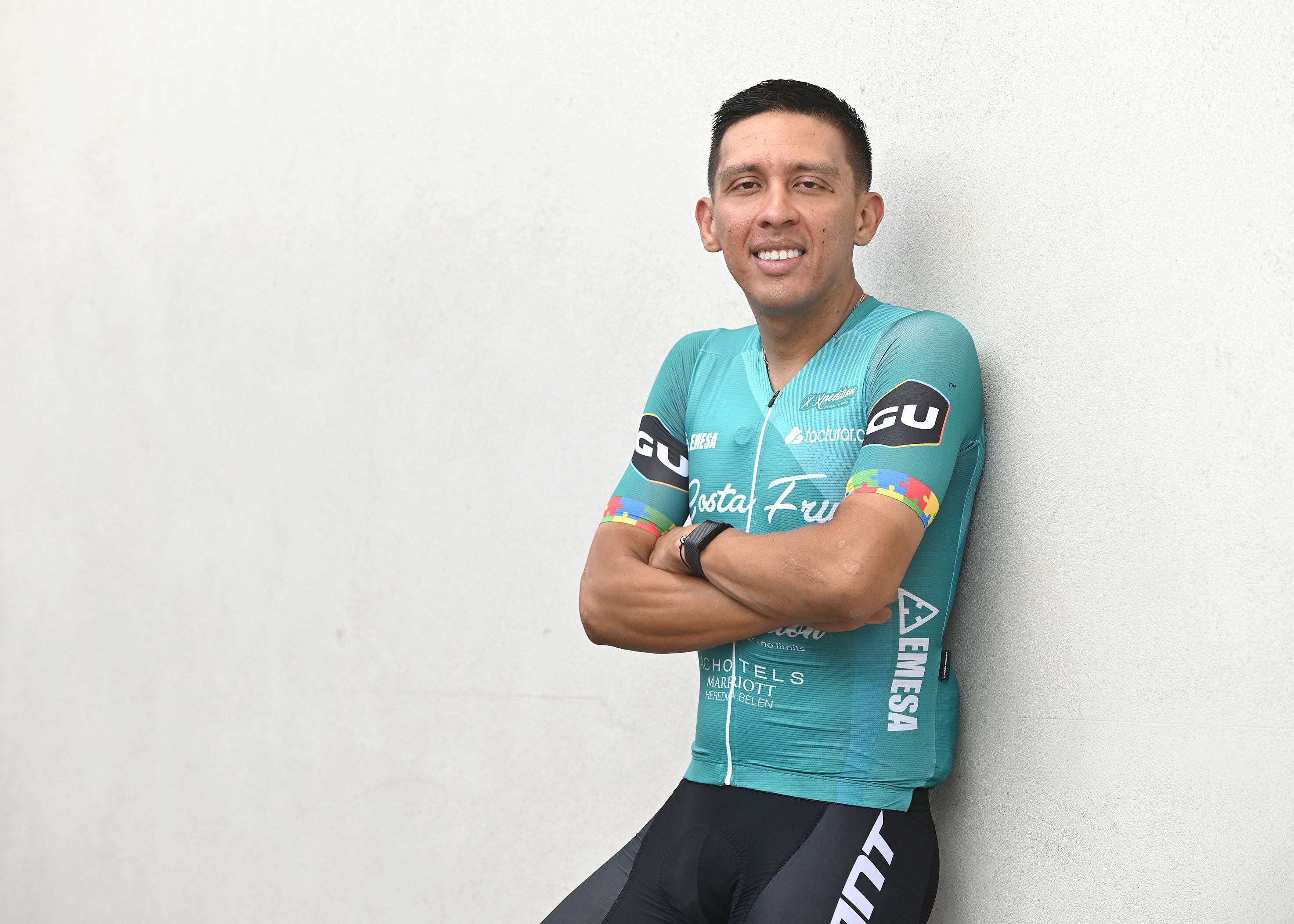 Bryan Salas es el ciclista más experimentado del 'Team Costa Frut'. En la Vuelta a Costa Rica 2023 ganó con el equipo la etapa más larga, entre  Liberia y Naranjo.