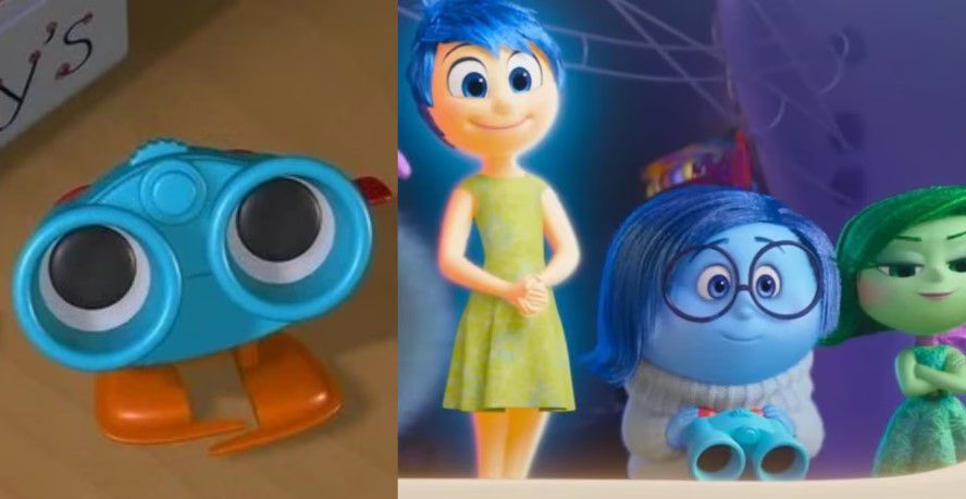 Los binoculares de Toy Story aparecen en la película.