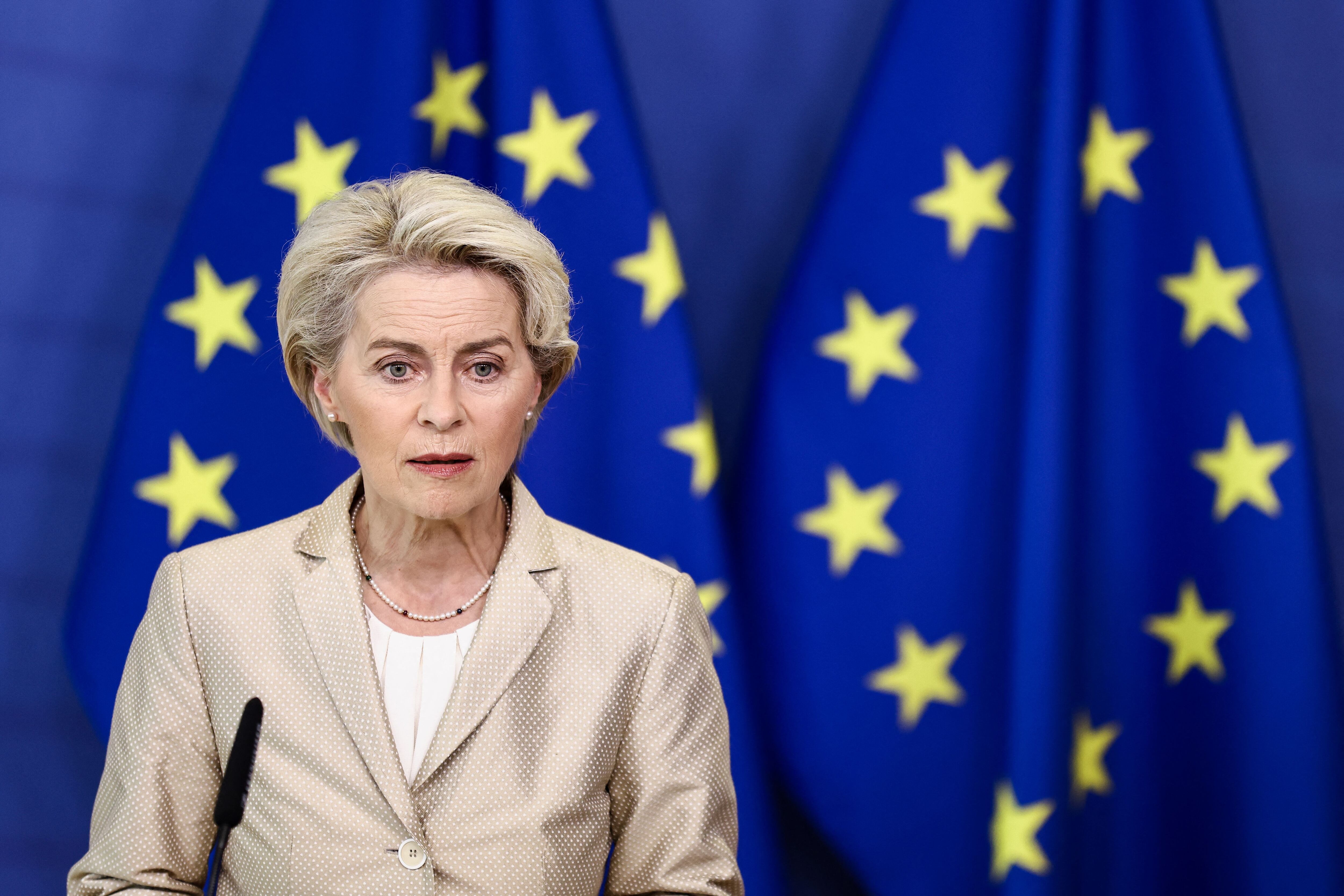La titular de la Comisión Europea, Ursula Von der Leyen, aseguró que es lógico que 'los estados miembros [de la UE] y las compañías energéticas aprovechen su poder adquisitivo conjunto'. 