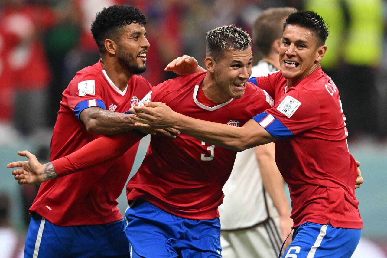 Juan Pablo Vargas jugó en el Mundial Qatar 2022 ante Alemania y marcó el segundo gol para la Selección de Costa Rica.