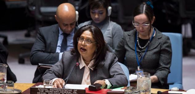 La representante especial de la ONU para la violencia sexual en conflictos, Pramila Patten, fue una de las personas que participó en la misión realizada entre el 29 de enero y el 14 de febrero en Israel y Cisjordania Ocupada.