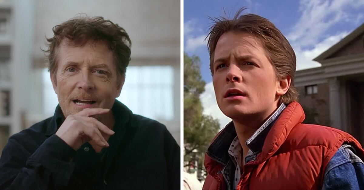 Antes de ser famoso Michael J. Fox tuvo que 'bucear' en basura para obtener alimento. 