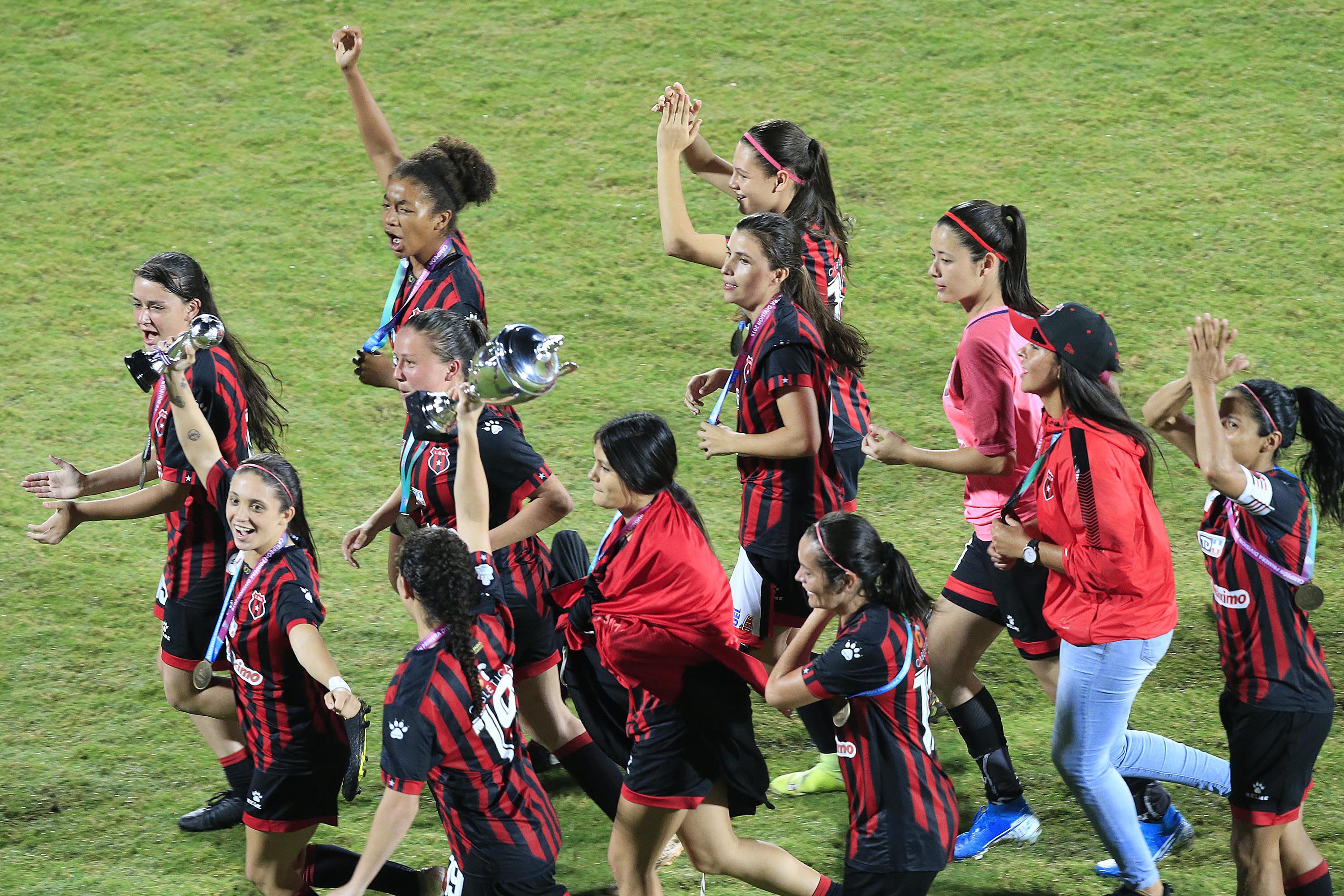 Priscila Chinchilla fue la autora del gol que le dio el título a Liga Deportiva Alajuelense Codea en la final de diciembre de 2019.