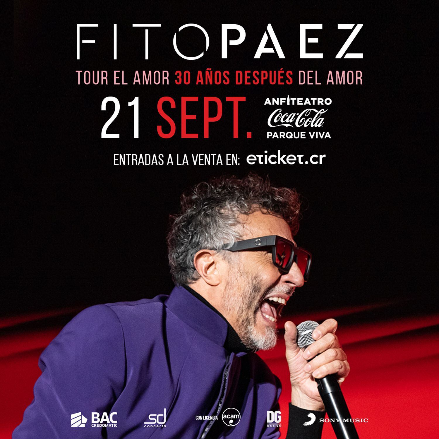 La gira del argentino Fito Páez pasará por distintos países de América Latina.