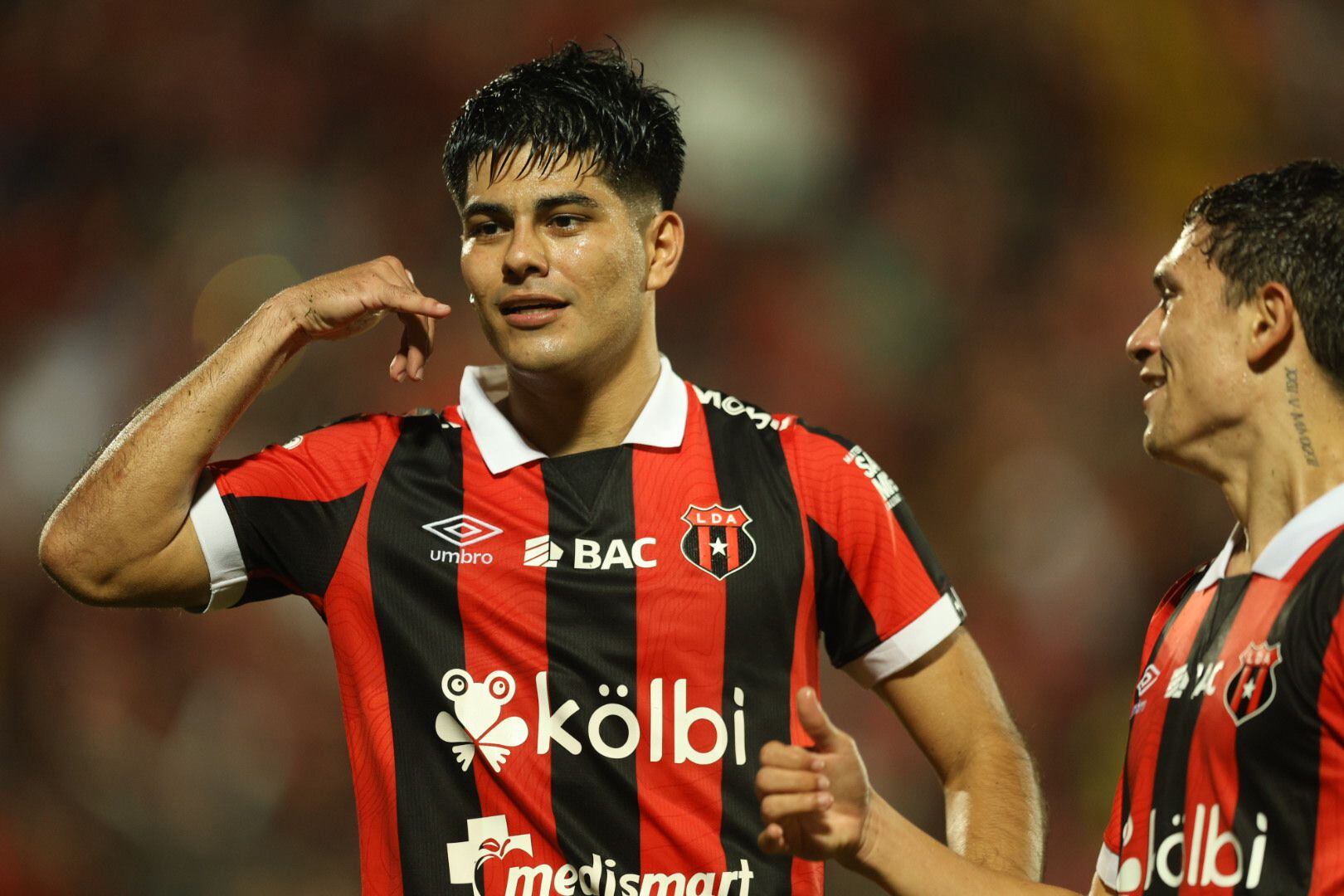 Joshua Navarro reapareció en Liga Deportiva Alajuelense y lo hizo con gol en el juego de ida de la final de segunda ronda contra Saprissa.