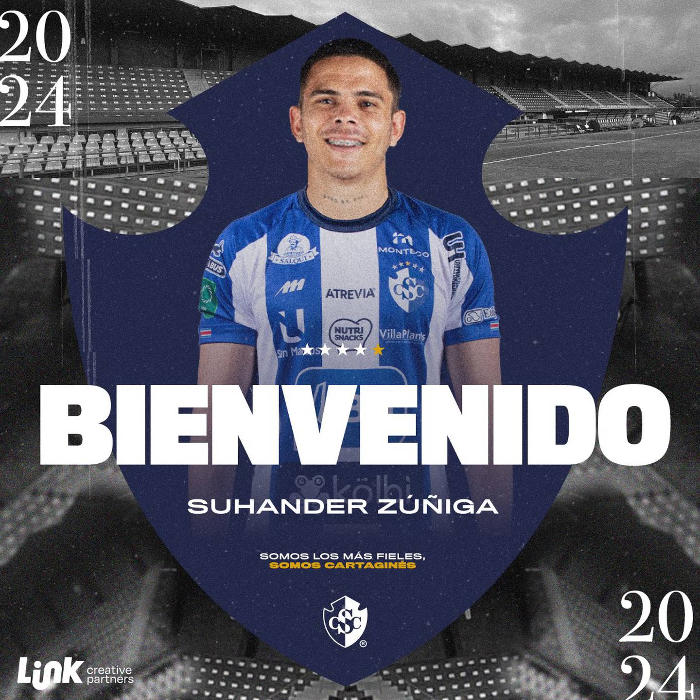 Suhander Zúñiga acaba de salir de Alajuelense y ya es jugador del Cartaginés
