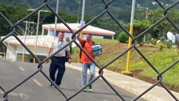 José Fabio Pizarro, de 56 años, dejó las celdas este 21 de julio a las 9:14 a. m. Foto: Cortesía