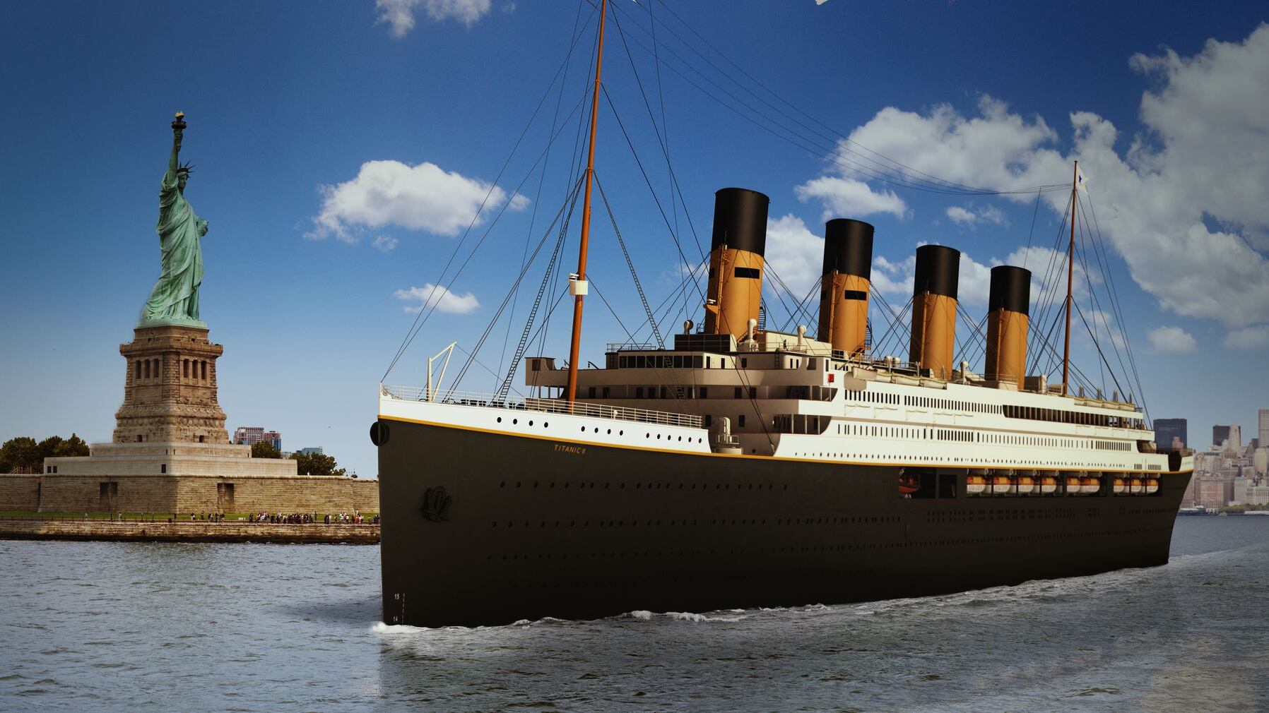 El Titanic II zarpará siguiendo la misma ruta que el original, desde Southampton, Inglaterra, hasta Nueva York, Estados Unidos.