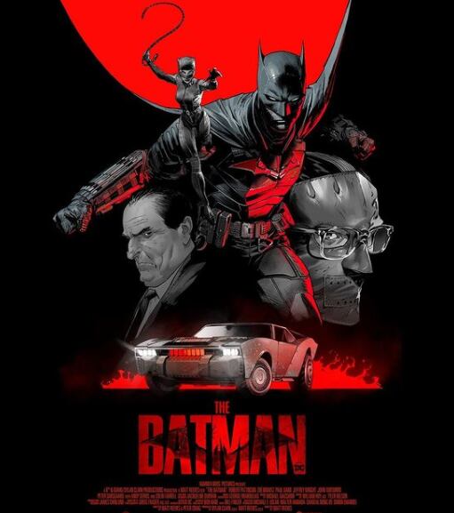 Dan Mora dibujó tres de los afiches de 'The Batman' en cuestión de cuatro semanas. Foto: Instagram Dan Mora.
