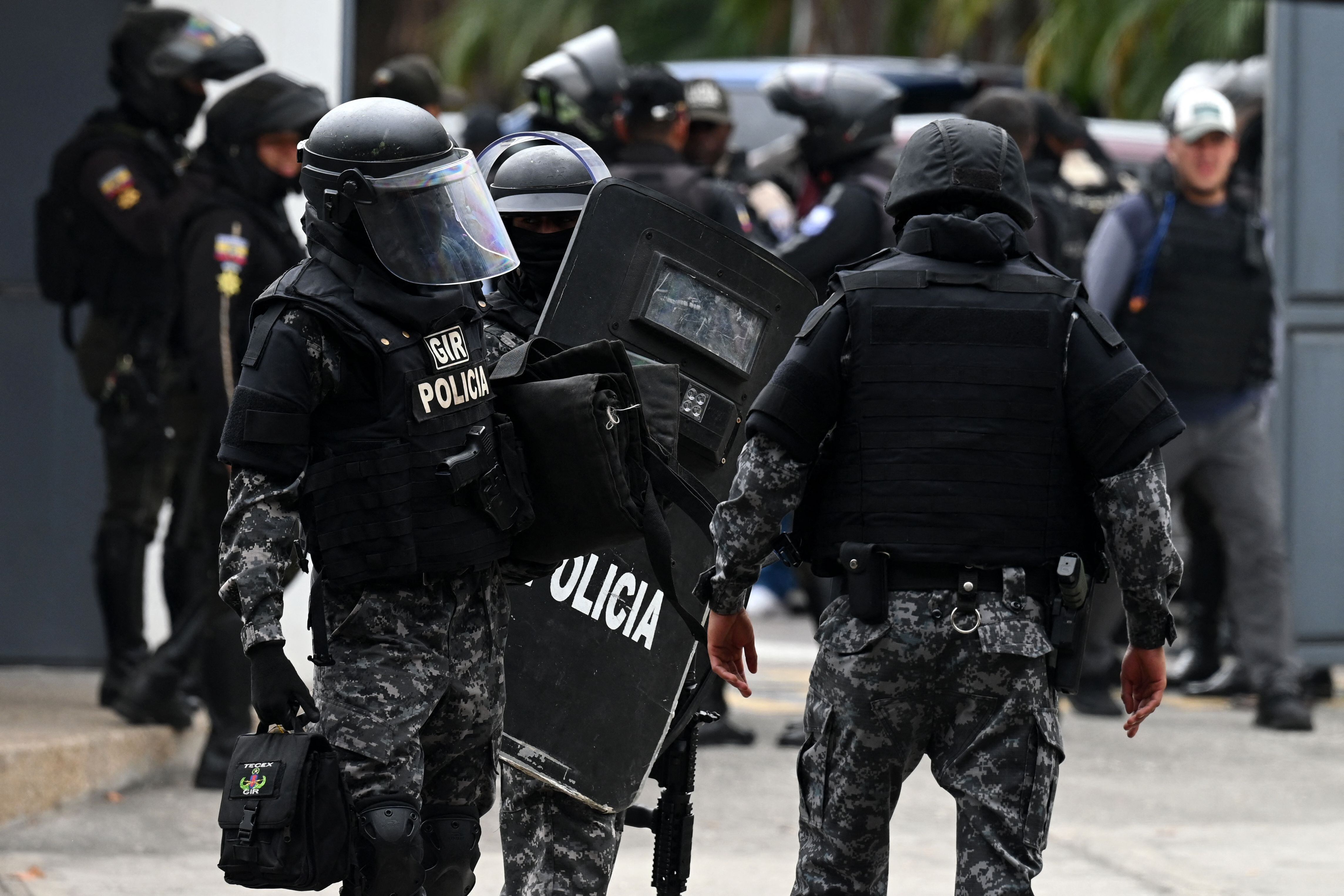 La crisis de violencia ligada al narcotráfico que vive Ecuador llevó a su presidente a declarar un estado de excepción