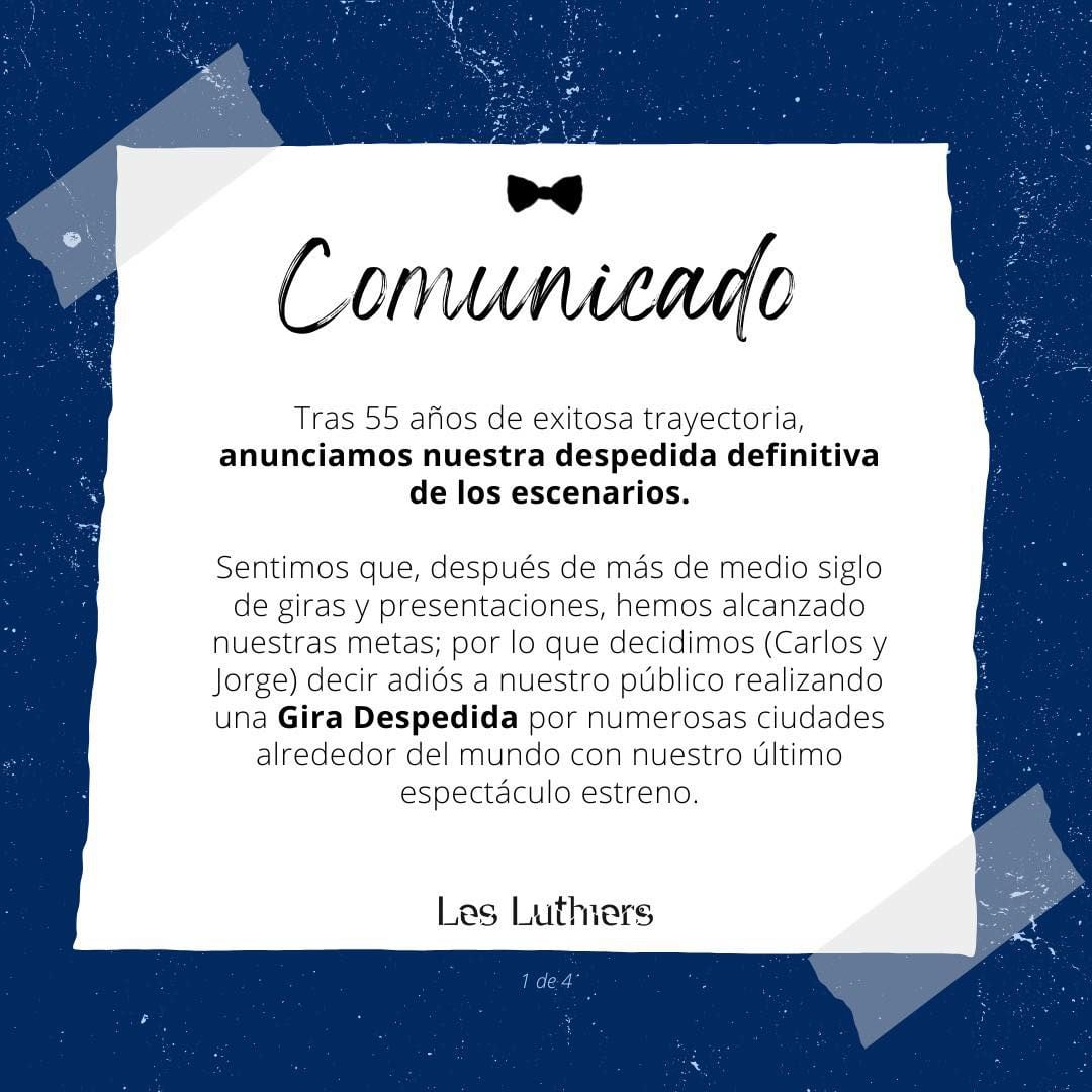 Les Luthiers se retira de los escenarios luego de 55 años de humor y música  | La Nación