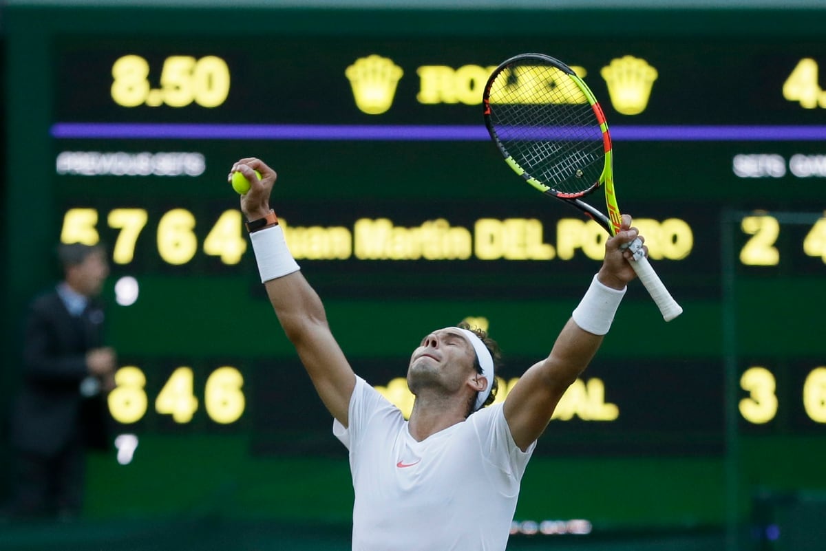 Rafael Nadal regresa a una semifinal de Wimbledon La Nación