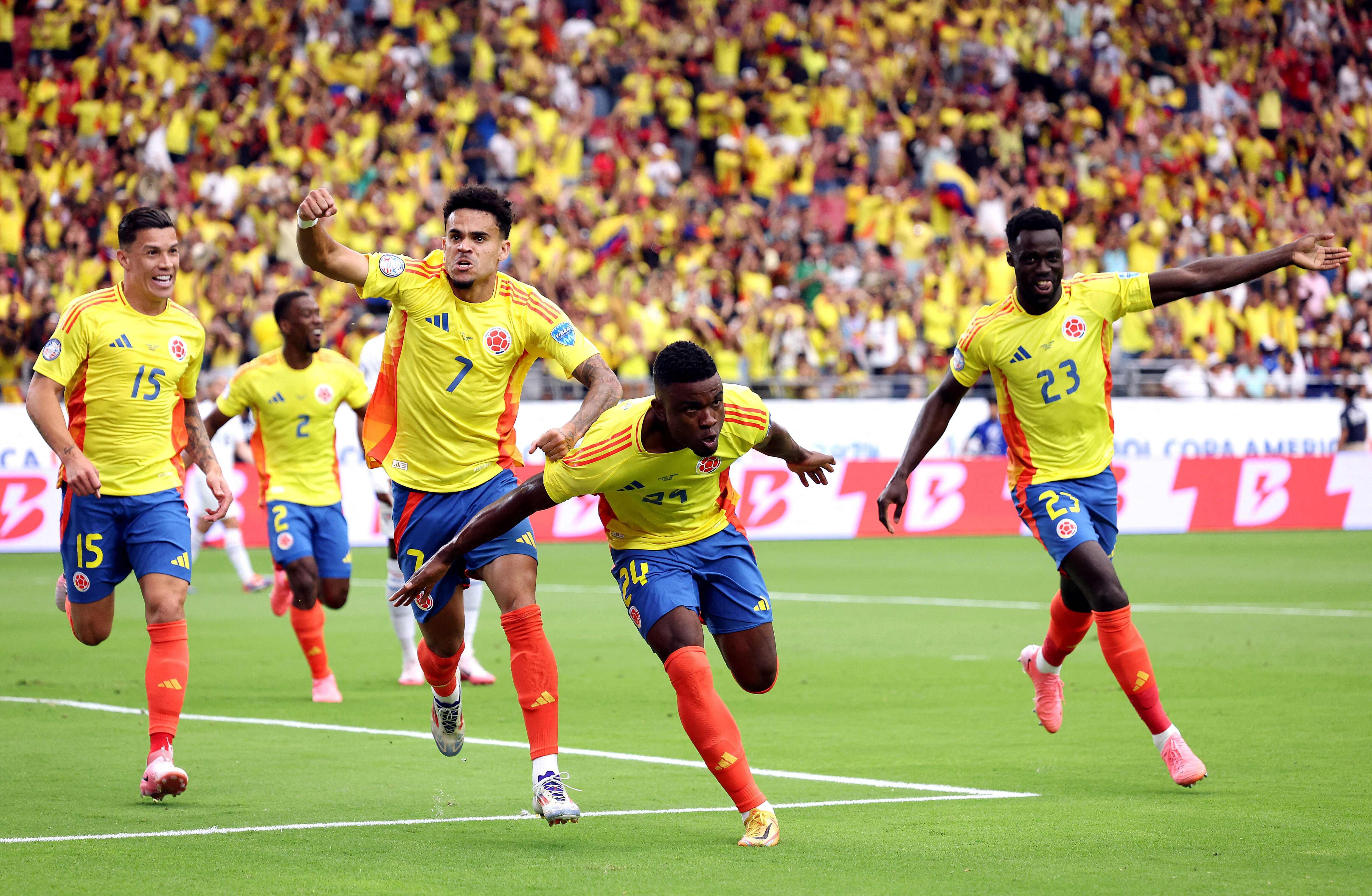 Colombia venció a Panamá en la Copa América.