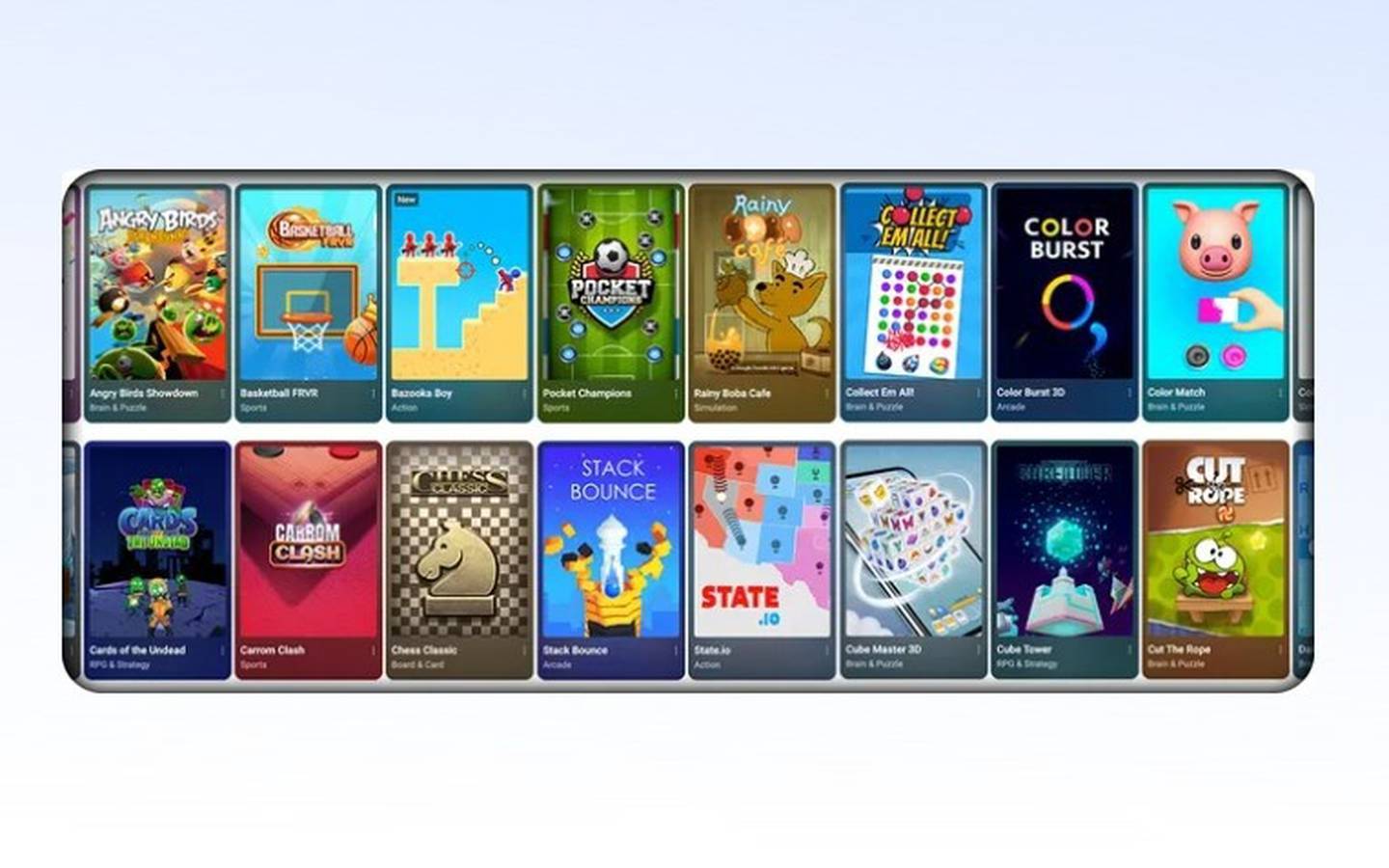 'Playables' de YouTube ofrece más de 75 juegos gratuitos para disfrutar en cualquier dispositivo.