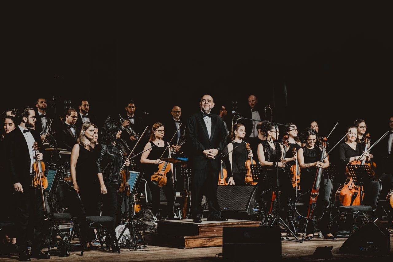 La Orquesta Filarmónica se ha estado preparando con Elvis Crespo y Rey Ruiz. 