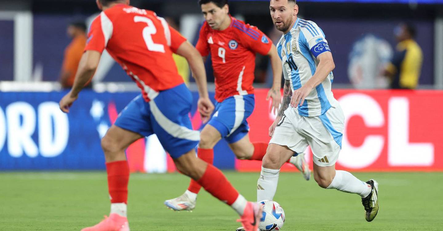 Copa América - Chile vs Argentina (AFP)