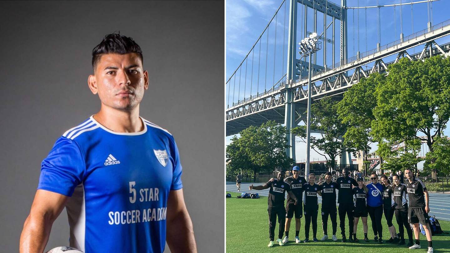 Nahun Romero, migrante hondureño, funda academia de fútbol en Nueva York, atendiendo a casi 500 niños. Apuesta por profesionalismo y precios accesibles.