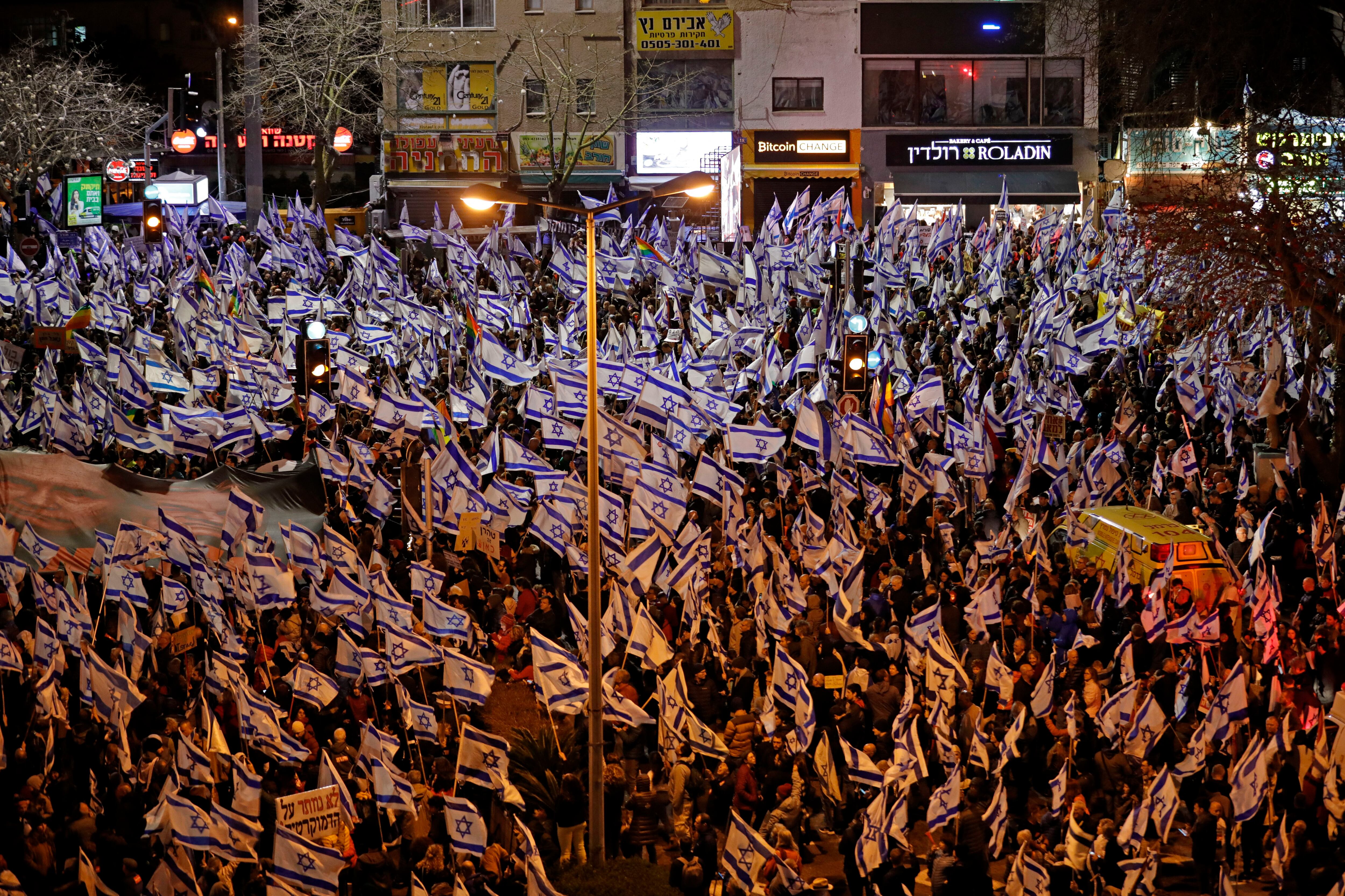 Israel vive meses envueltos de protestas por la controvertida reforma judicial. 