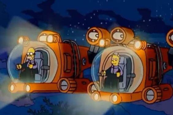 'Los Simpson' habrían anticipado la detonación del submarino Titán, sucedida en junio de este 2023.