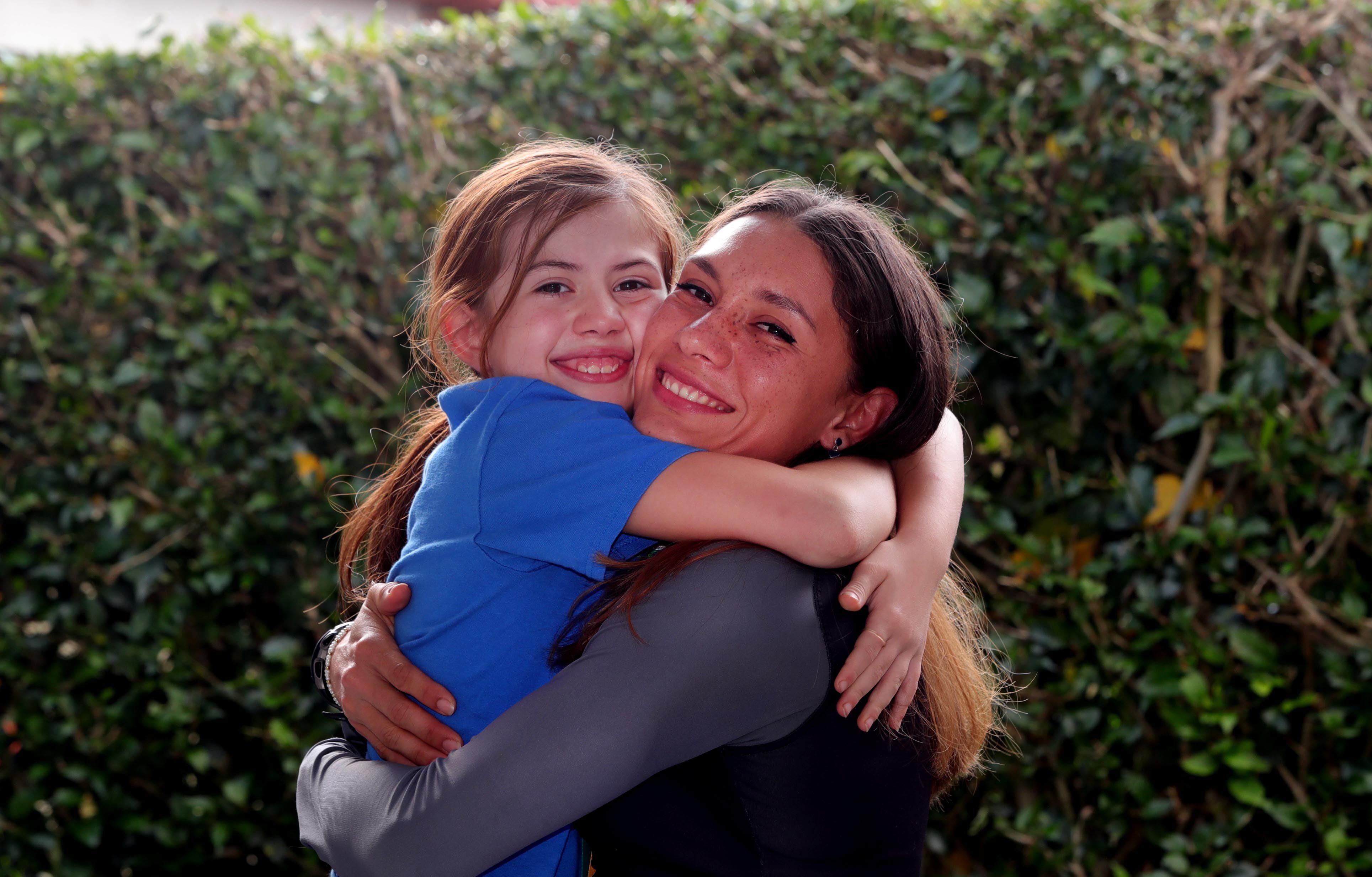 La mayor inspiración de Andrea Vargas es su hija Avril Jiménez, quien le sigue los pasos en el atletismo