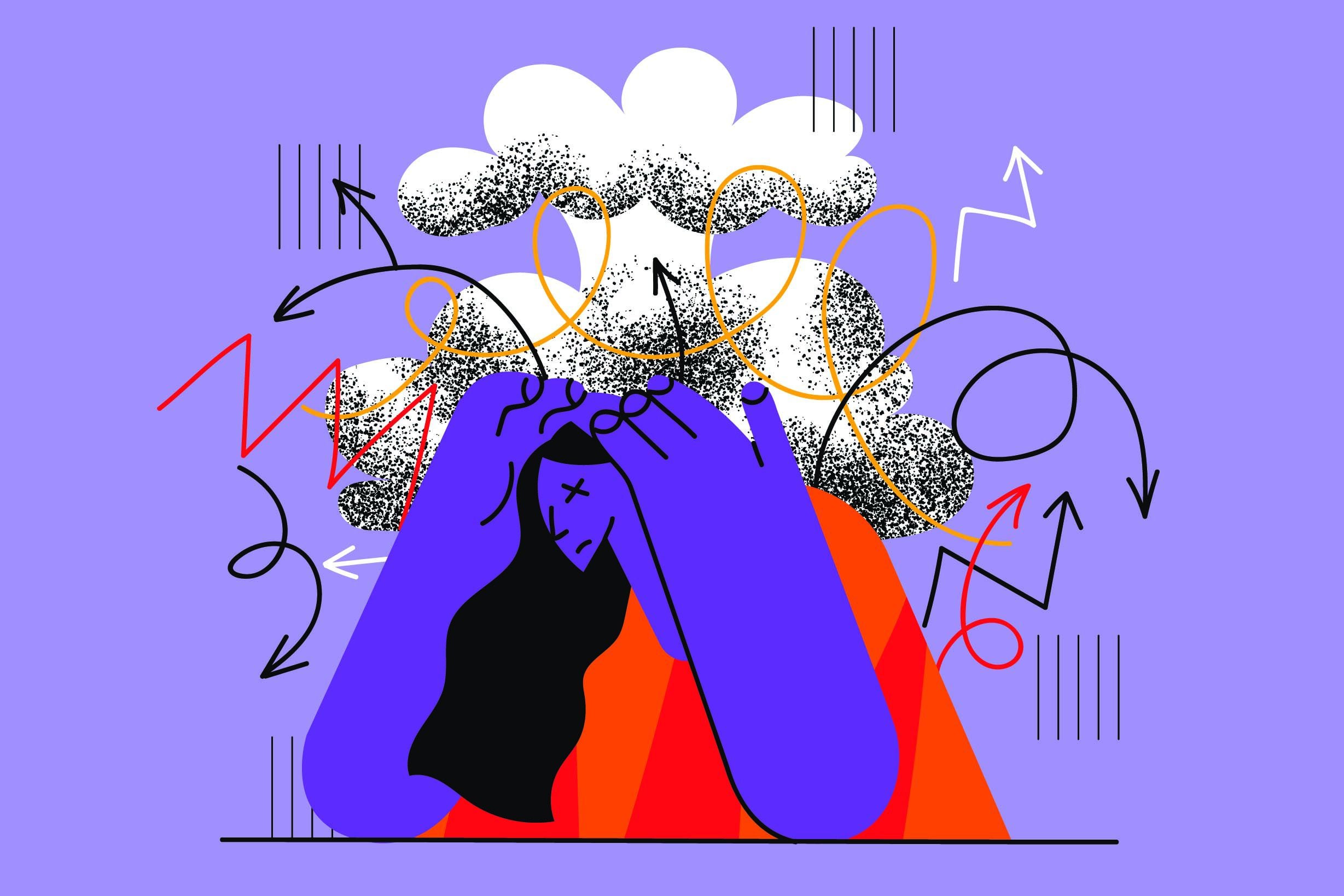 Las mujeres son quienes más tienen problemas de migrañas y otros dolores de cabeza.

Ilustración: Shutterstock
