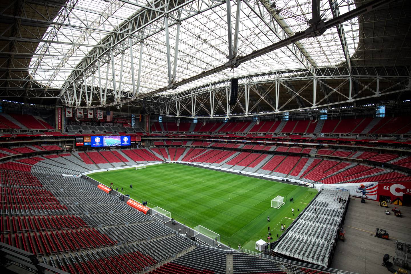 El Estadio de la Universidad de Arizona o State Farm Arena recibirá a Costa Rica y Colombia este viernes. Foto: Prensa Fedefútbol