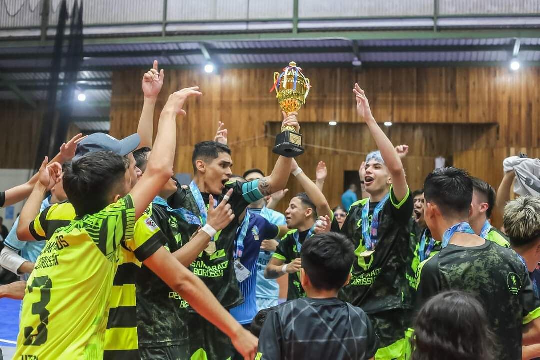 Desamparados volvió a ganar la medalla de oro en la disciplina del futsal masculino. Su última presea dorada había sido en el 2016. Fotografía: Brendy Núñez