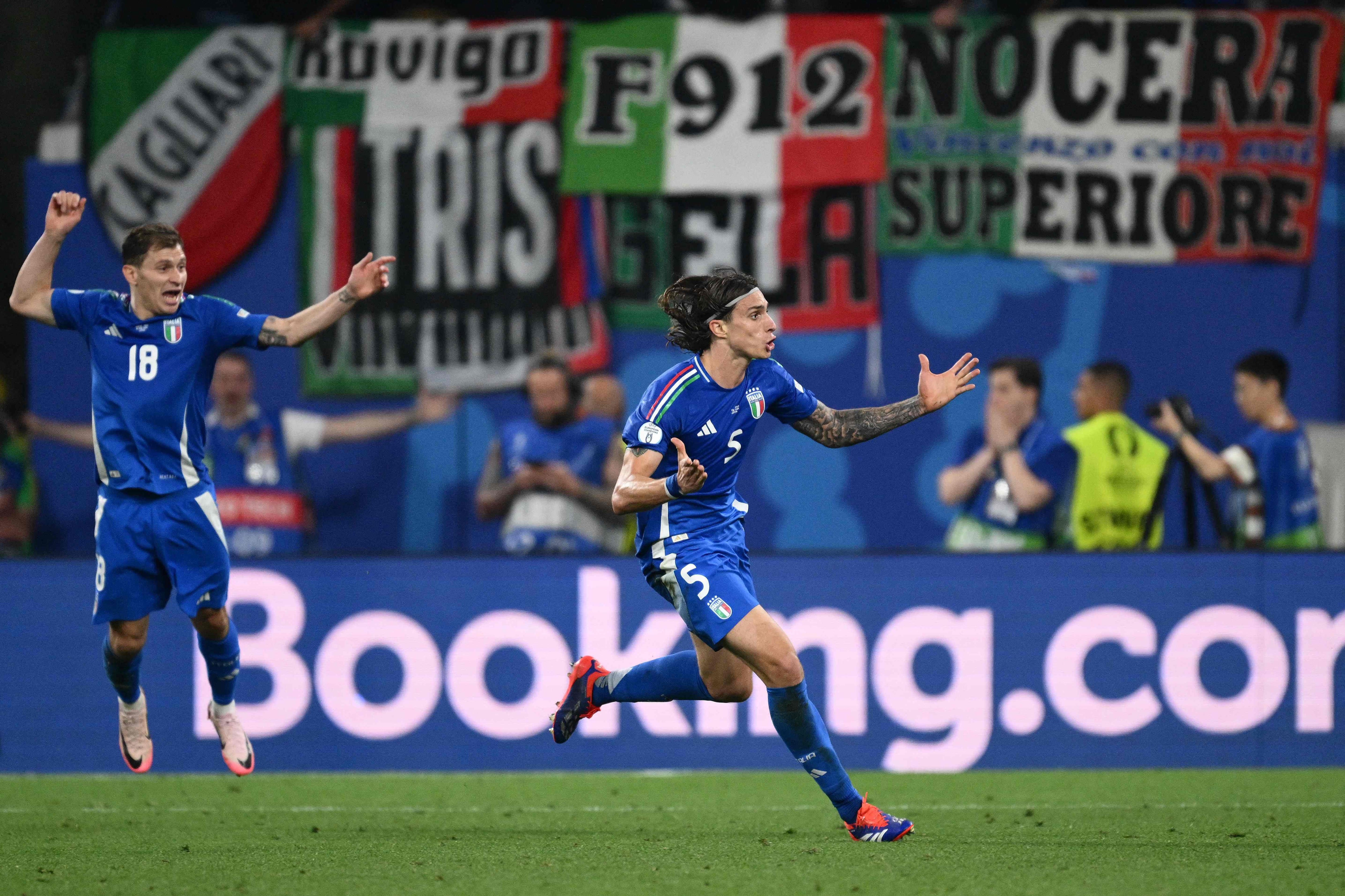Riccardo Calafiori fue clave para que Italia consiguiera igualar 1 a 1 ante Croacia y de esta forma clasificara a octavos de final de la Eurocopa. 