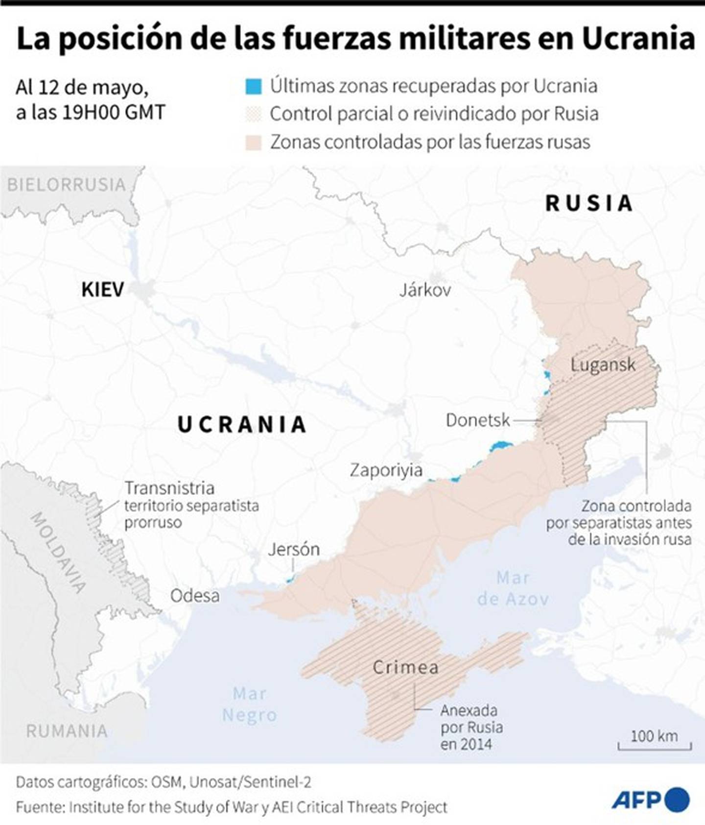 Los avances rusos se dan en momentos donde Ucrania no tiene armas ni personal, para sobrevivir en la guerra.