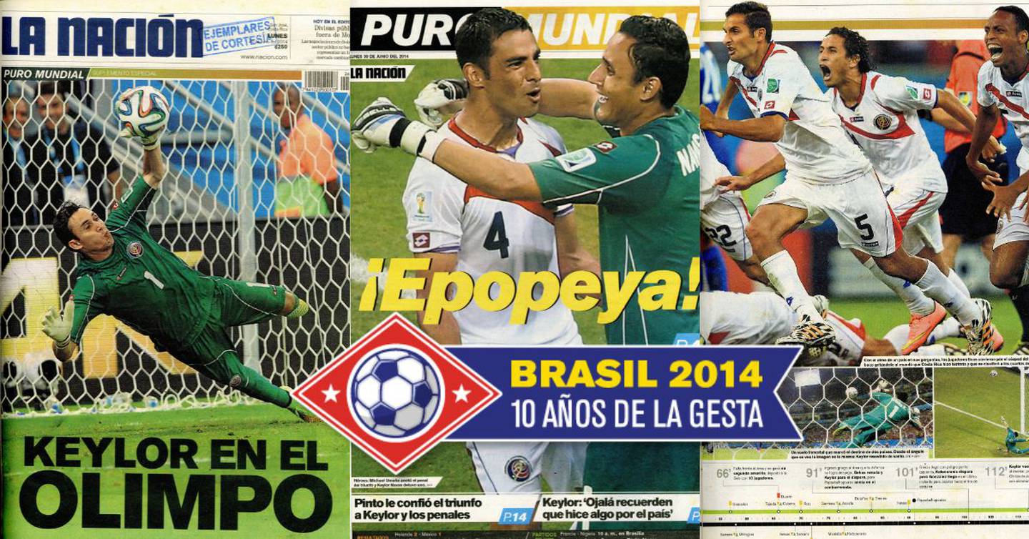 Keylor Navas y Michael Umaña fueron claves en esa tanda de penales entre la Selección de Costa Rica y Grecia que casi nos deja sin aliento a los ticos en el Mundial de Brasil 2014.