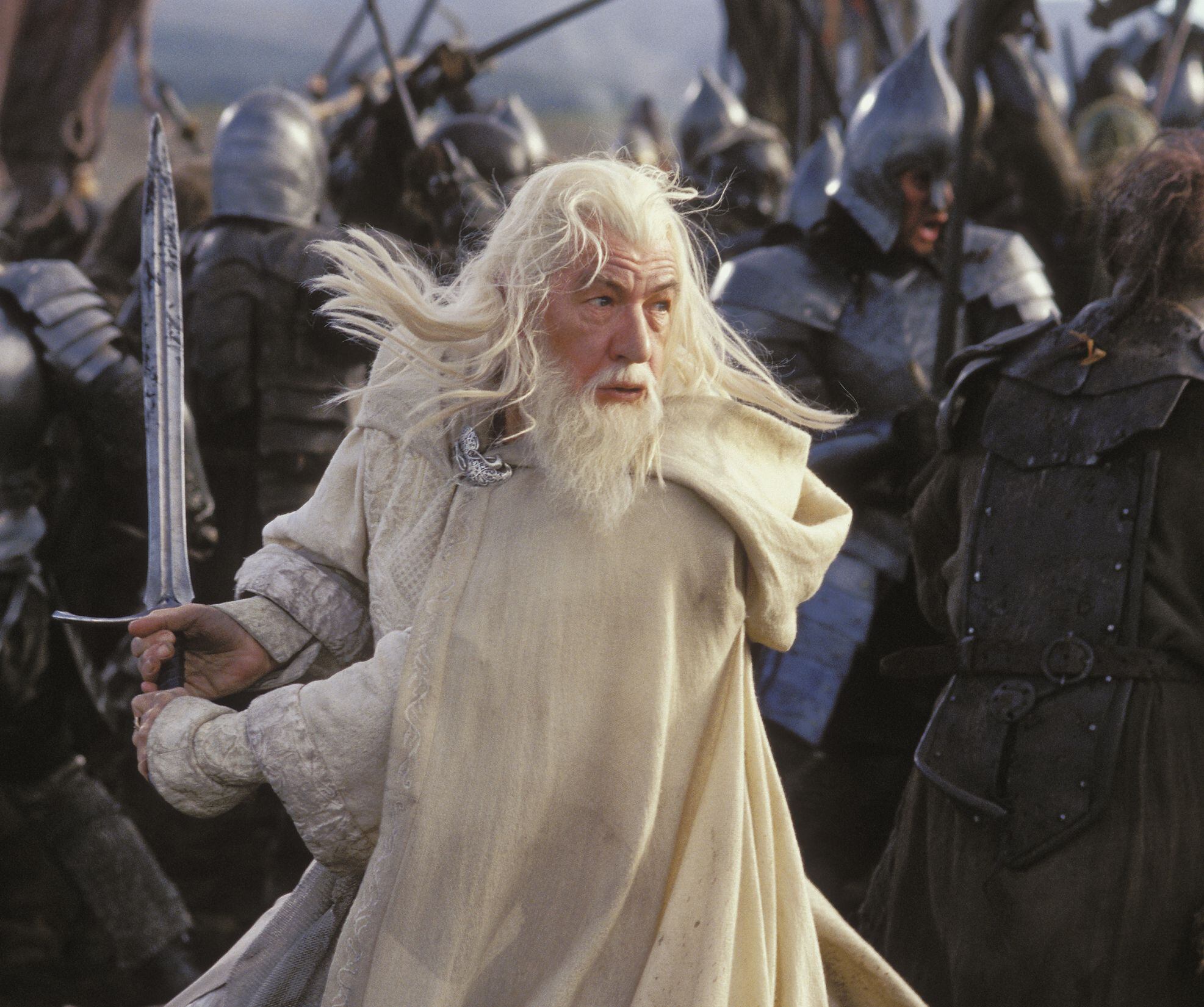 'El Señor de los Anillos' se estrenó en el 2001. En esta saga, Ian McKellen interpreta al maiar llamado Gandalf.